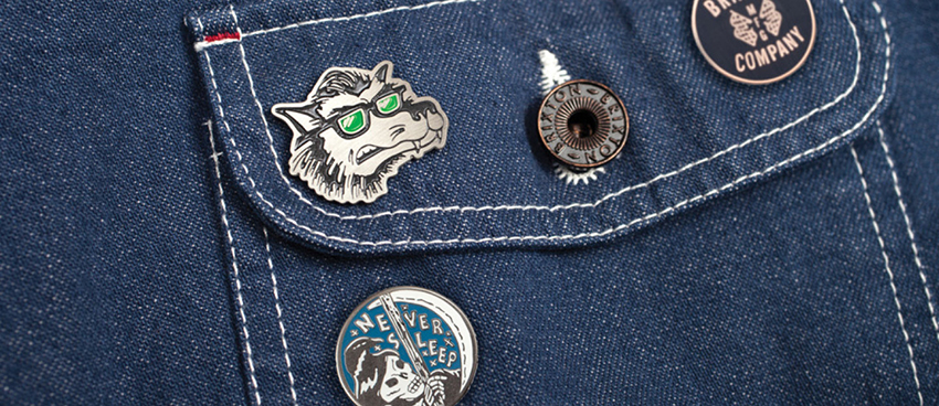 Значки в культуре casual