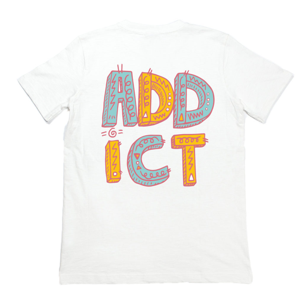 addict футболка