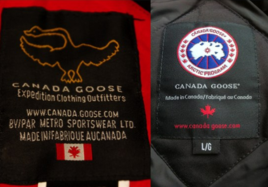 Canada Goose оригинал vs подделка