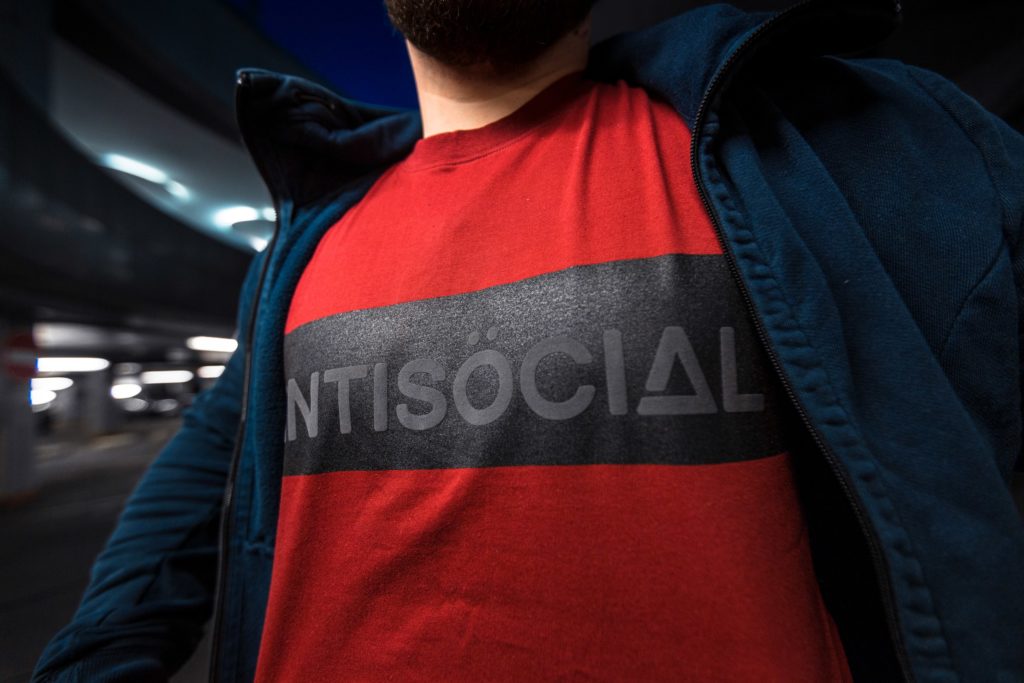 antisocial футболка 1