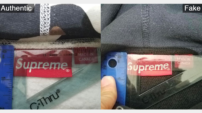 Fake-Supreme-Hoodie-Label