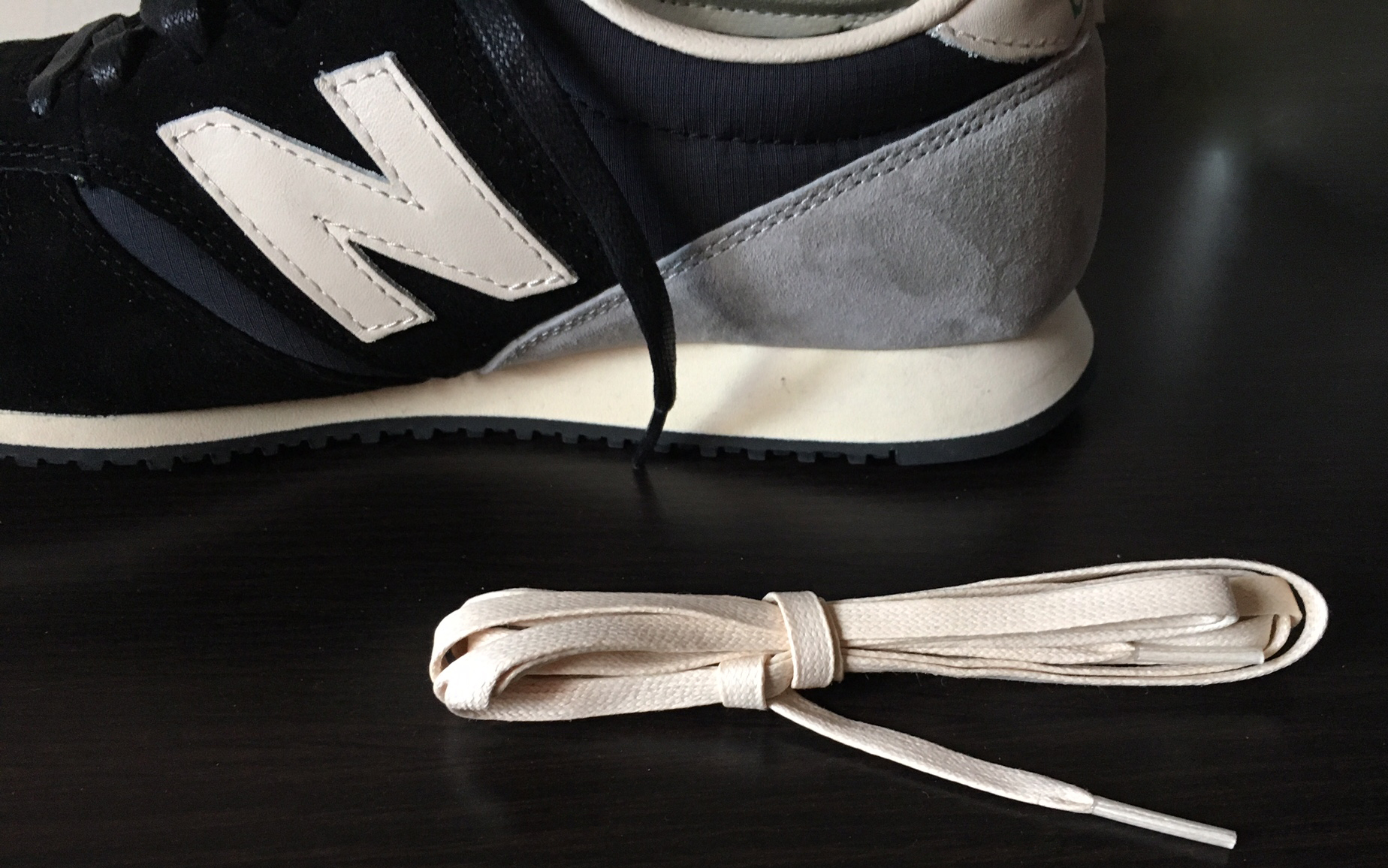New Balance 420 шнурки