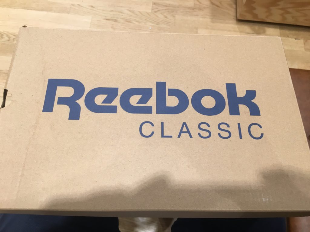 reebok classic rapide коробка