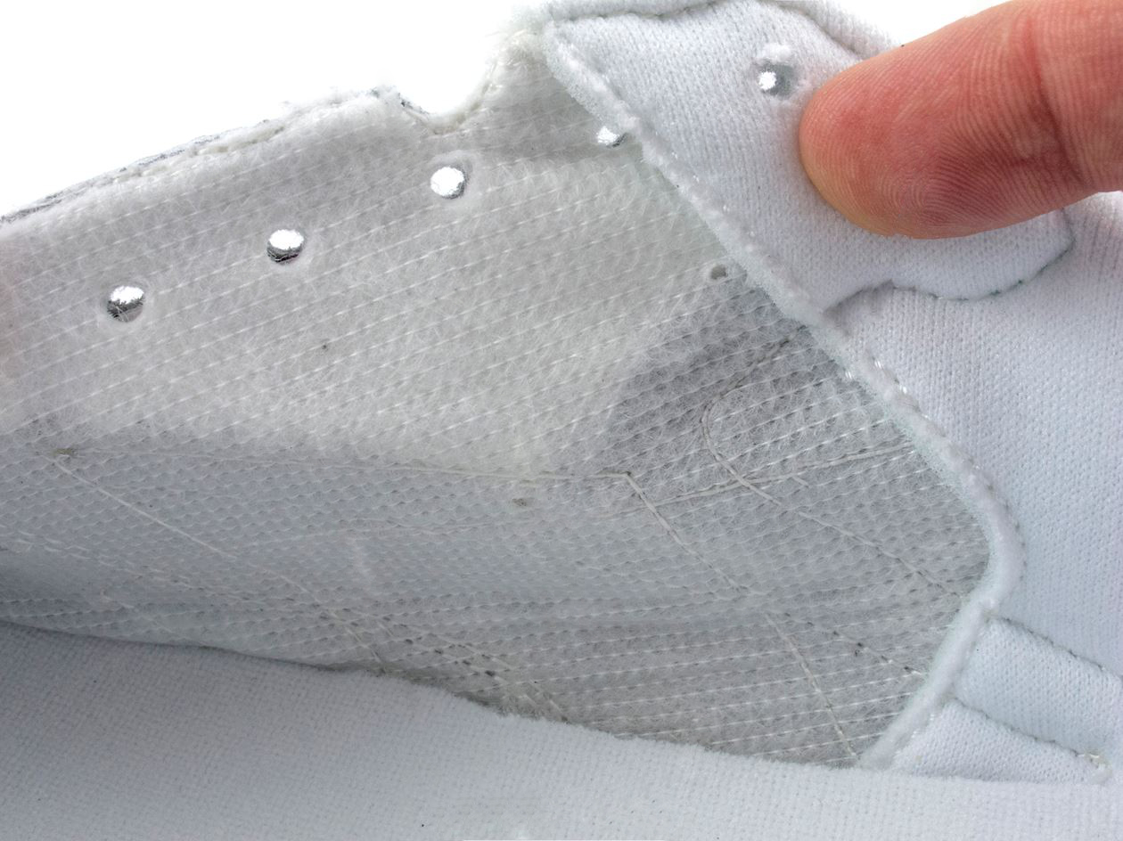 Оригинальность кроссовок reebok. Текстильная подкладка в обуви. Подкладки в кроссовки. Подкладка для кроссовок.