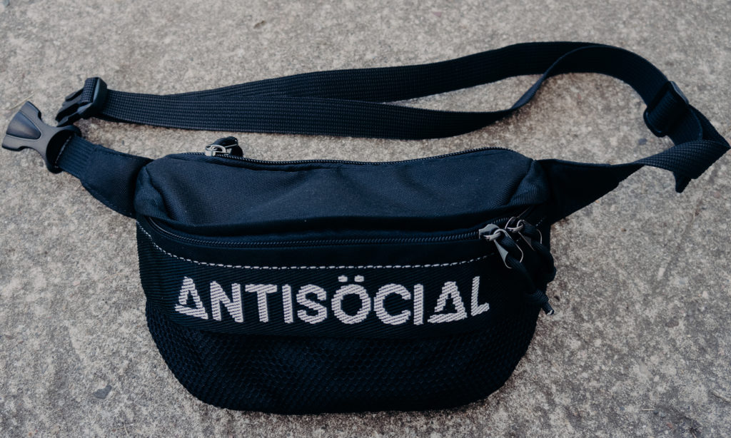 antisocial поясная сумка обзор