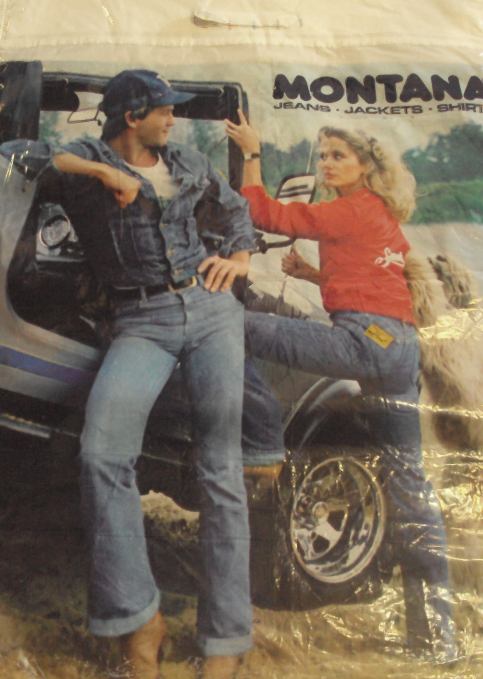 Реклама Монтана джинсы 80