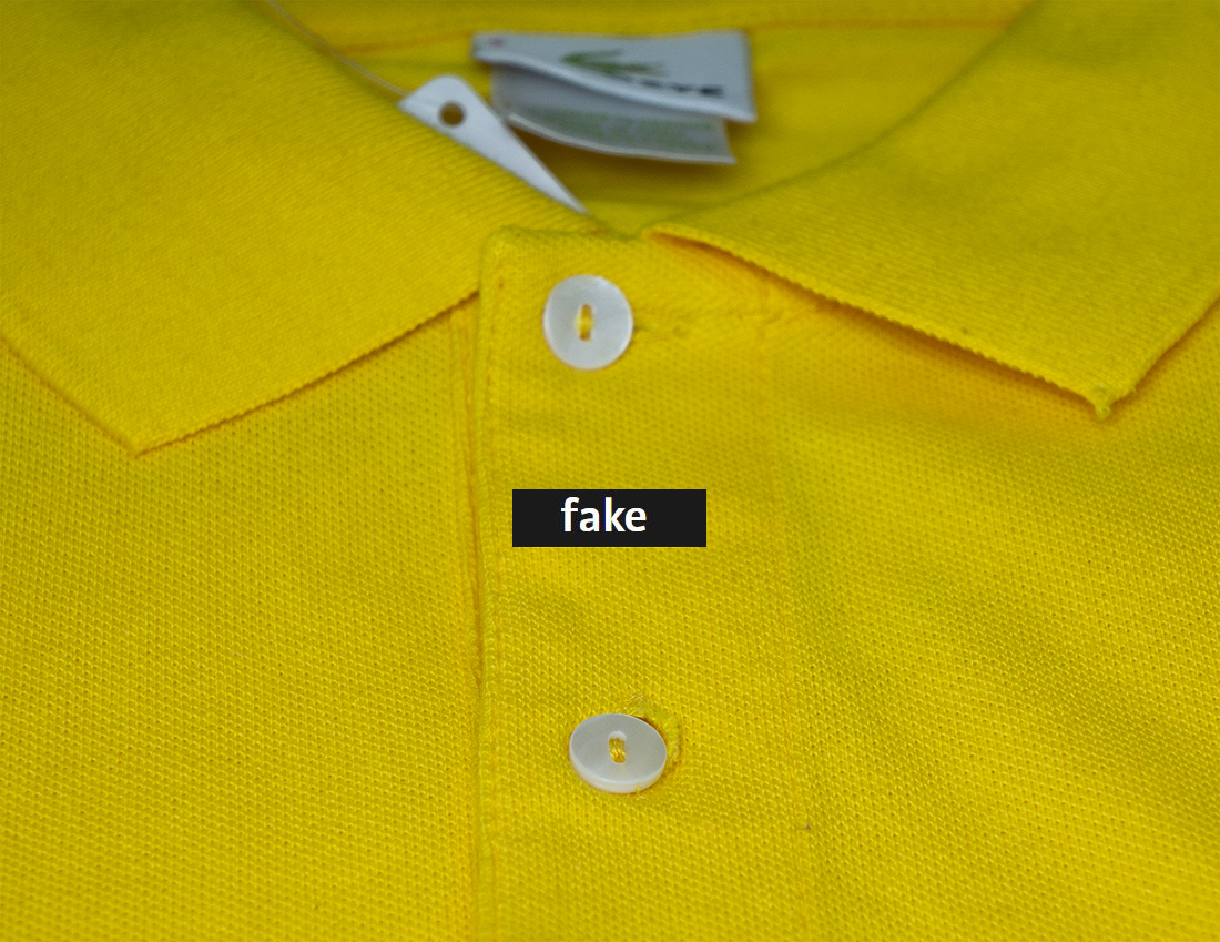 LACOSTE POLO: FAKE IN