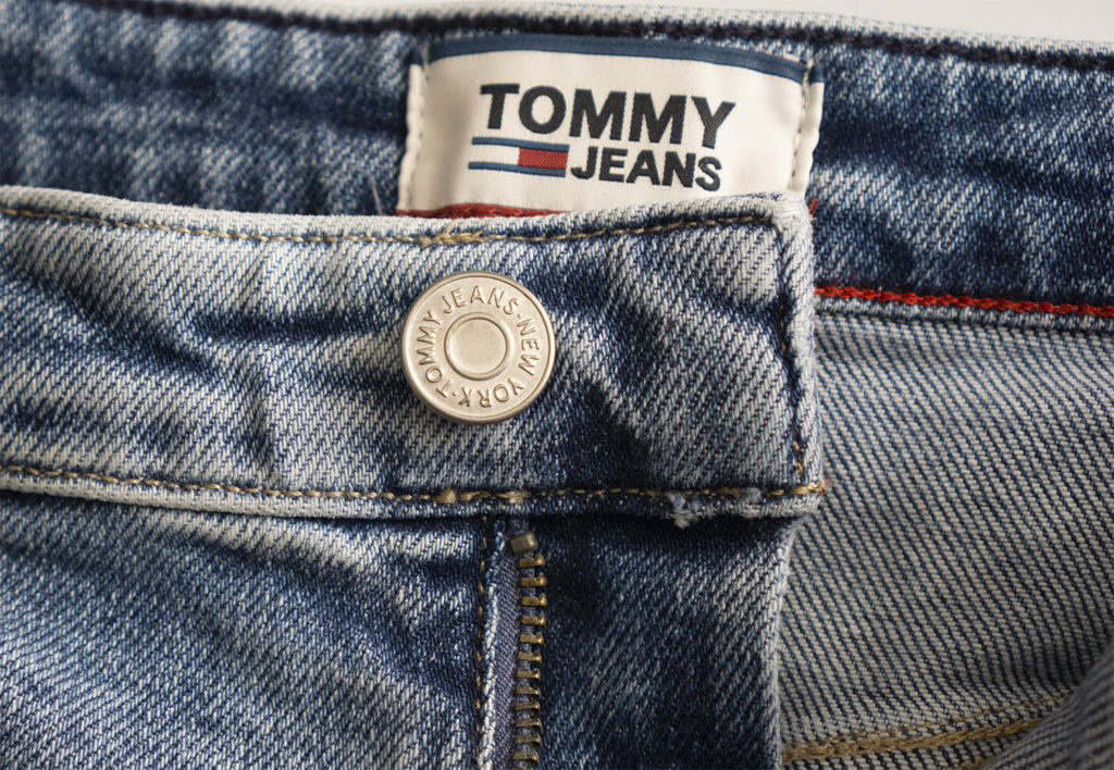tommy джинсы болт
