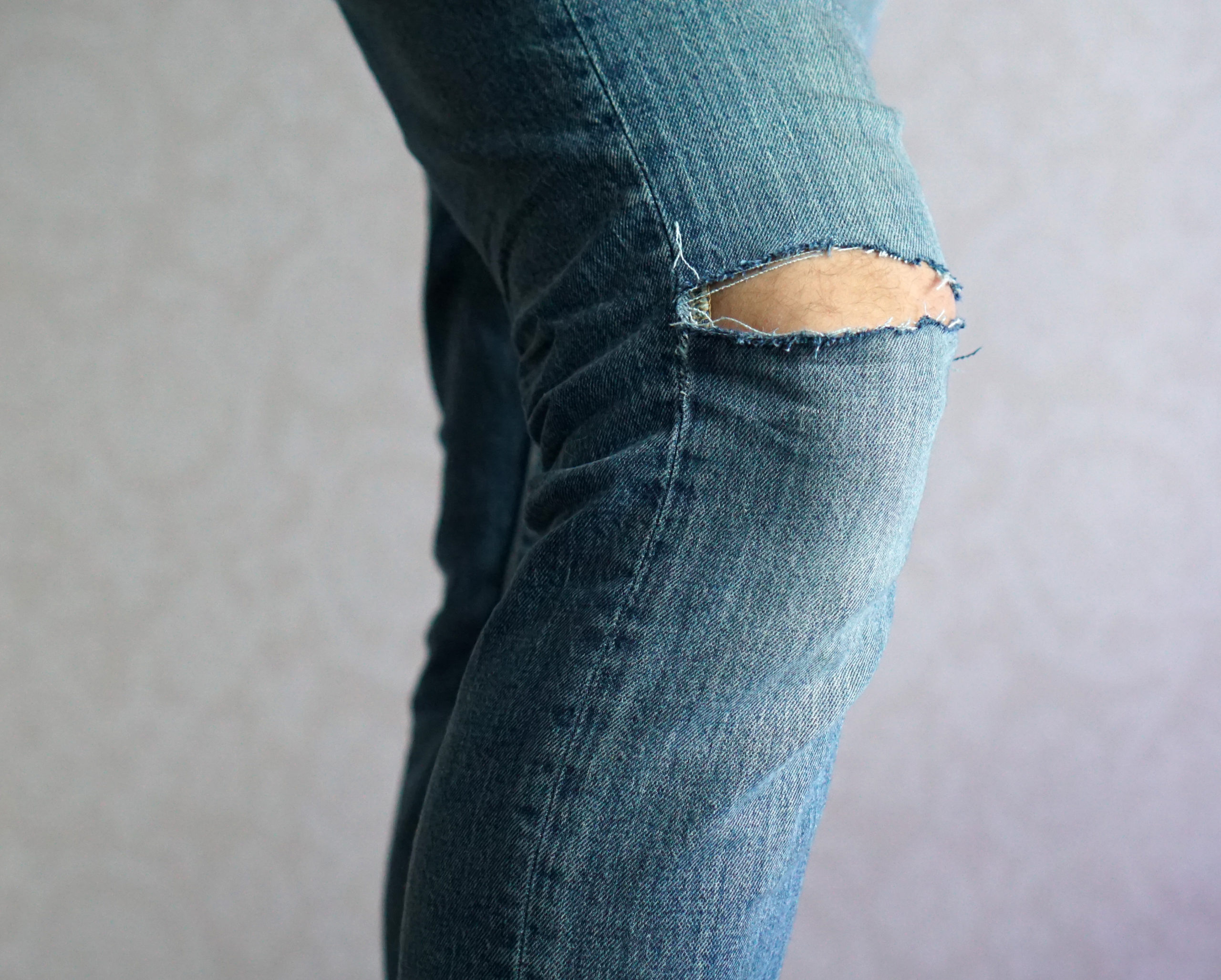 штаны размер дырки