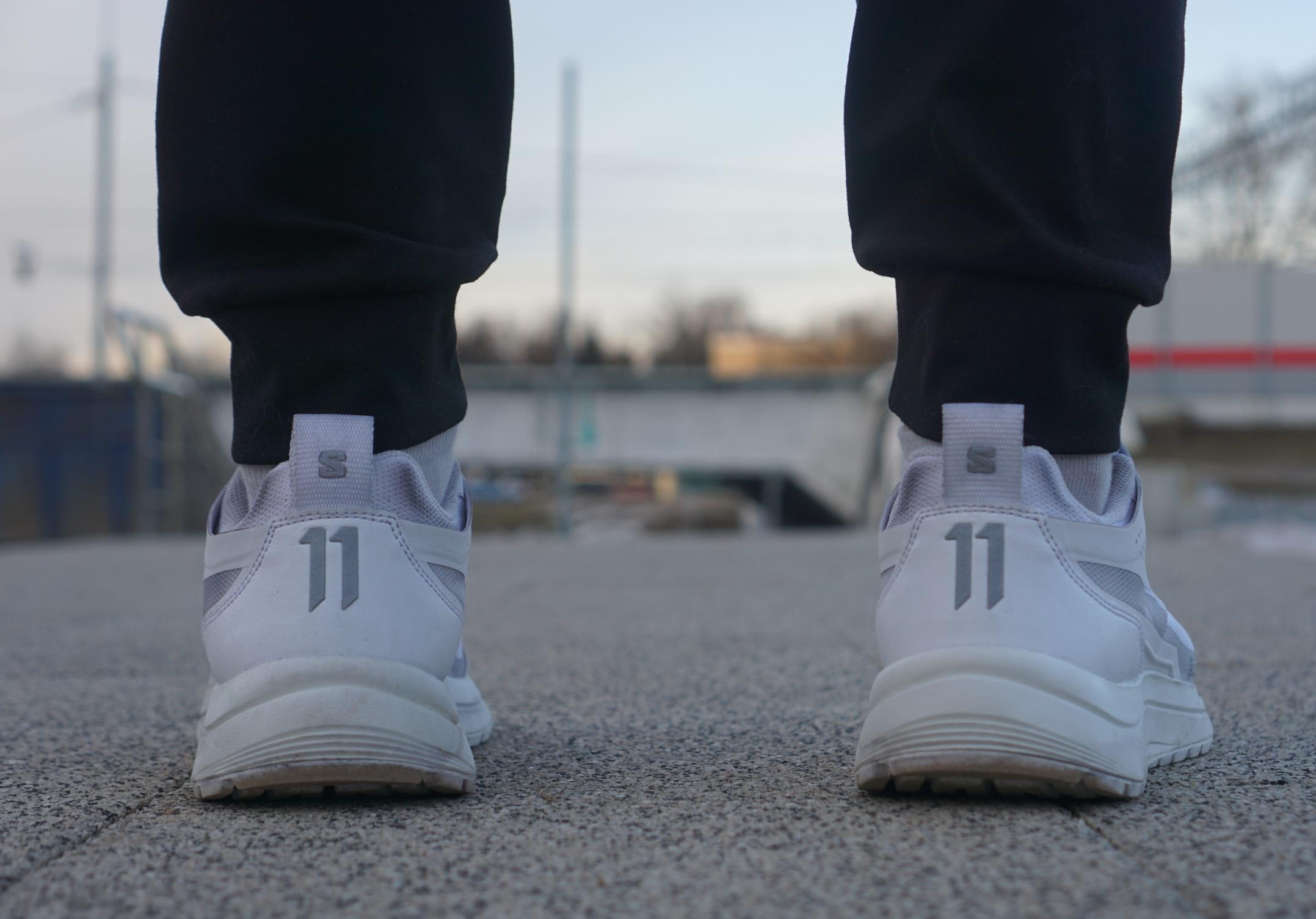 Издатые кроссовки 11 by Boris Bidjan Saberi и Salomon Bamba 2 Low V2 13 boris 11 задник