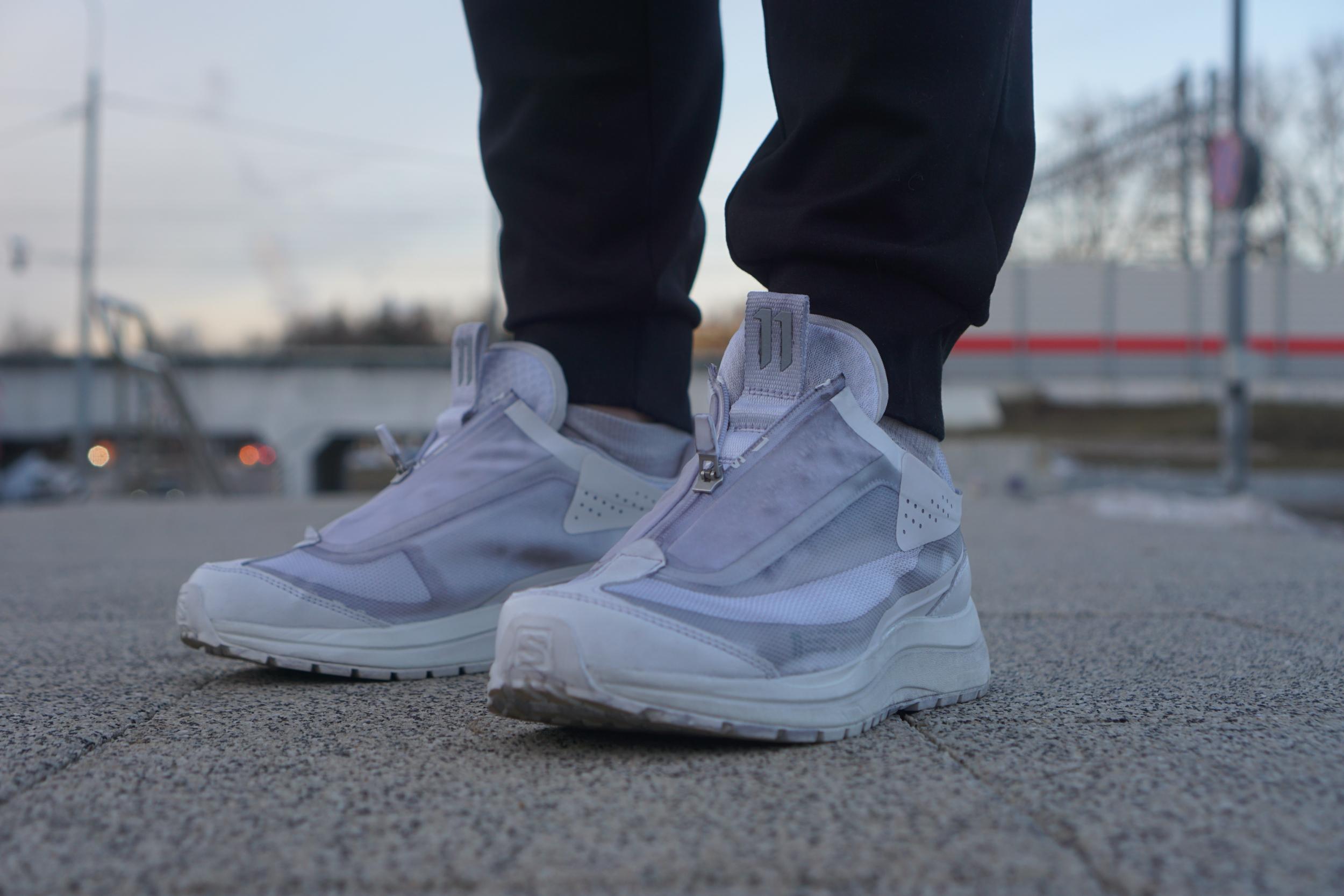 Издатые кроссовки 11 by Boris Bidjan Saberi и Salomon Bamba 2 Low V2 34 boris 11 посадка 5
