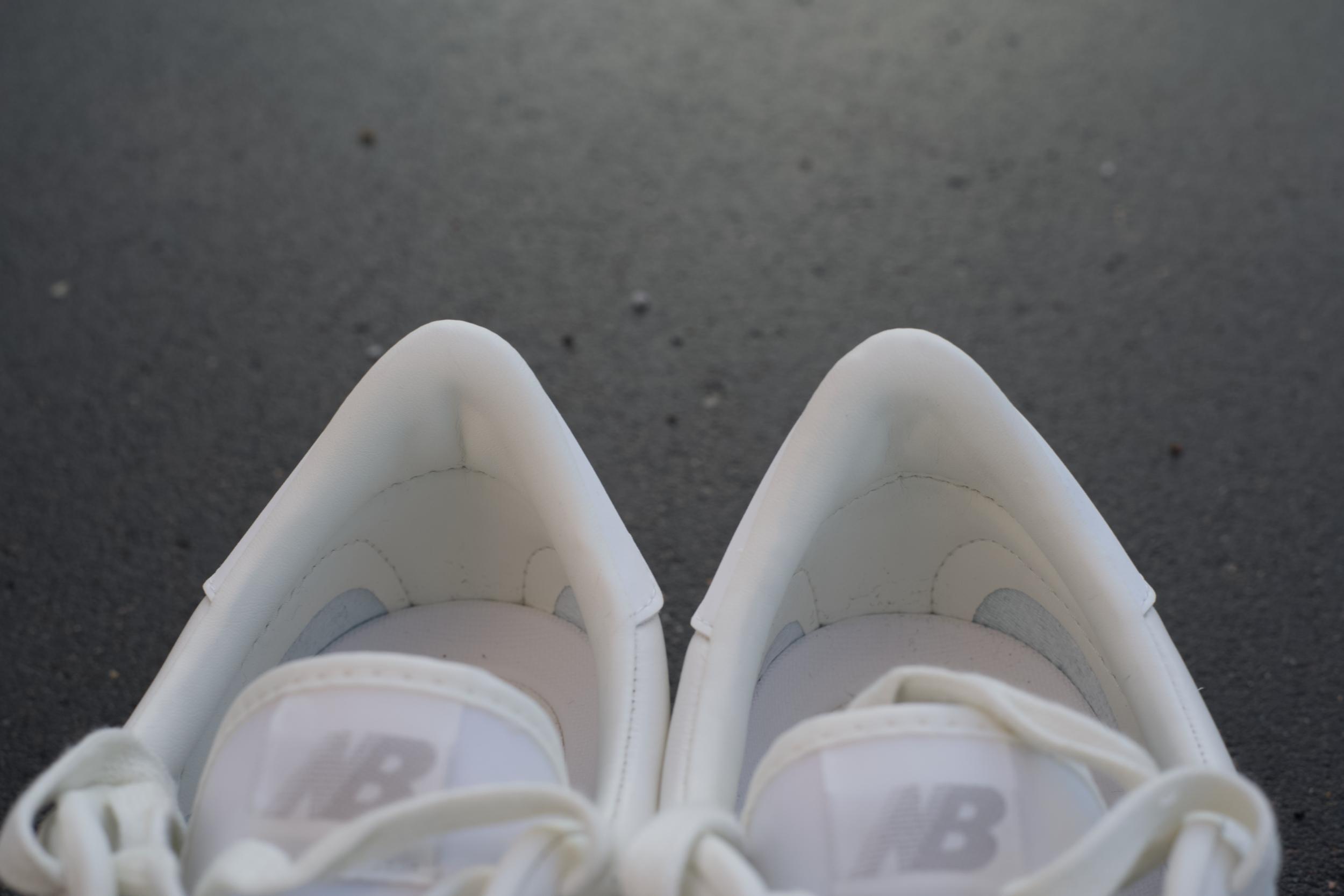 Белые мужские кеды New Balance CT500WL 10 Кеды CT500 задник 2