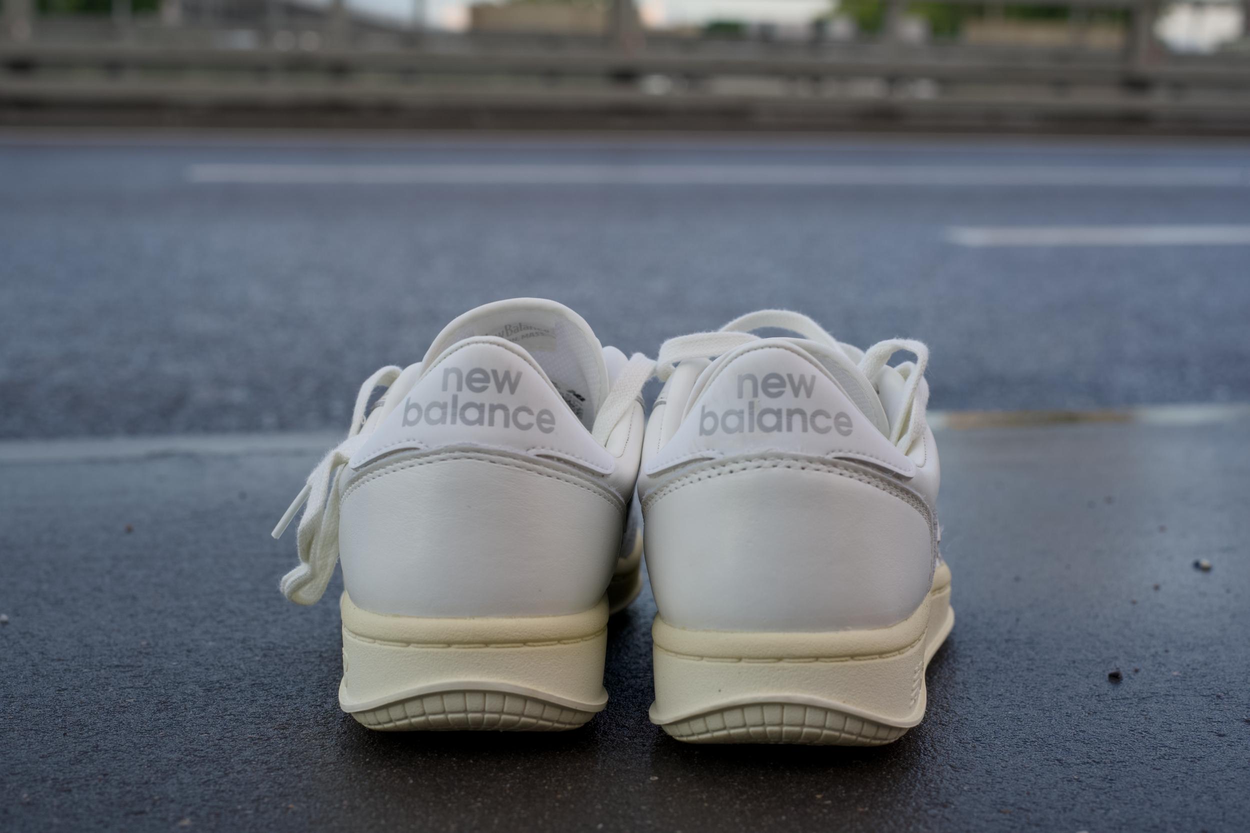 Белые мужские кеды New Balance CT500WL 9 Кеды CT500 задник