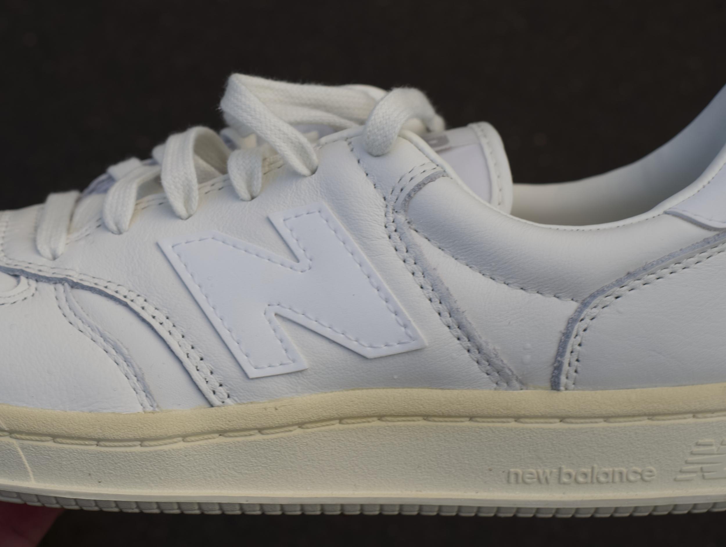 Белые мужские кеды New Balance CT500WL 11 Кеды CT500 логотип