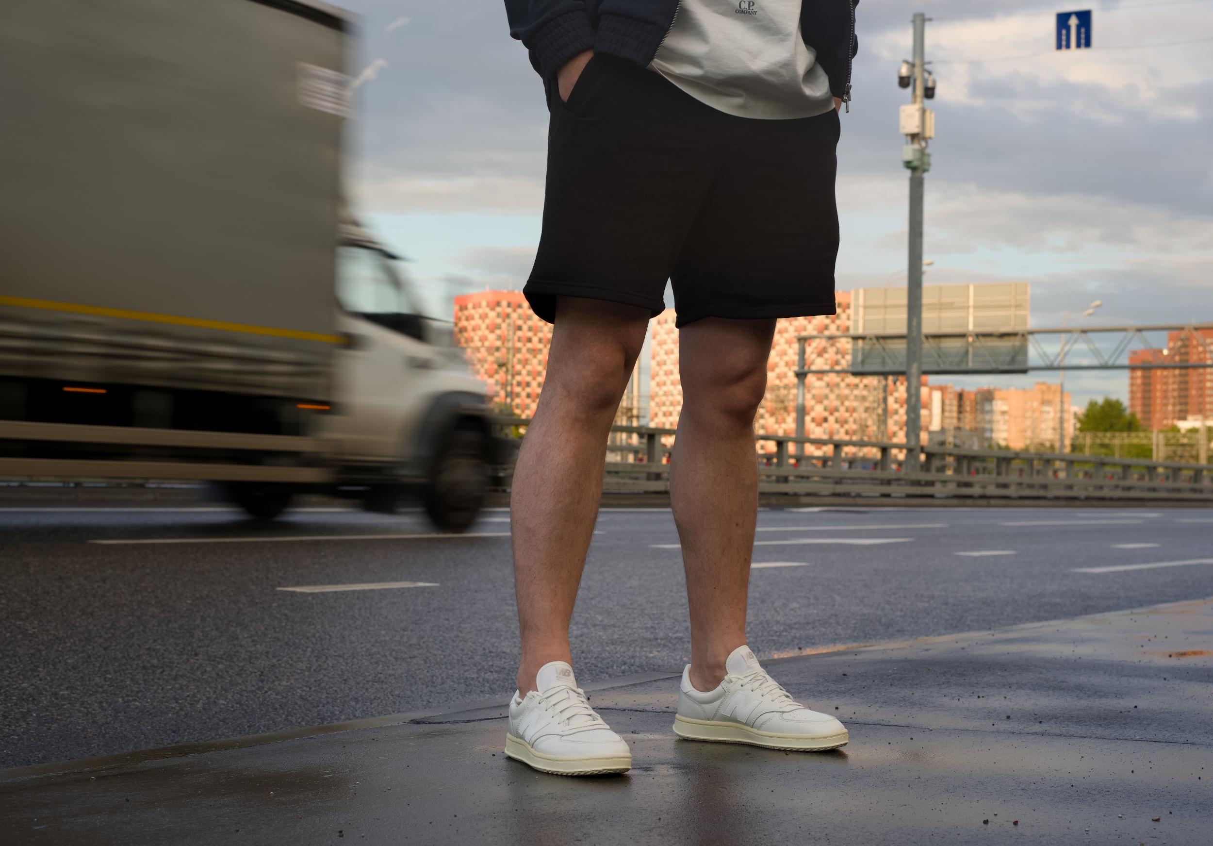 Белые мужские кеды New Balance CT500WL 29 Кеды CT500 посадка 10