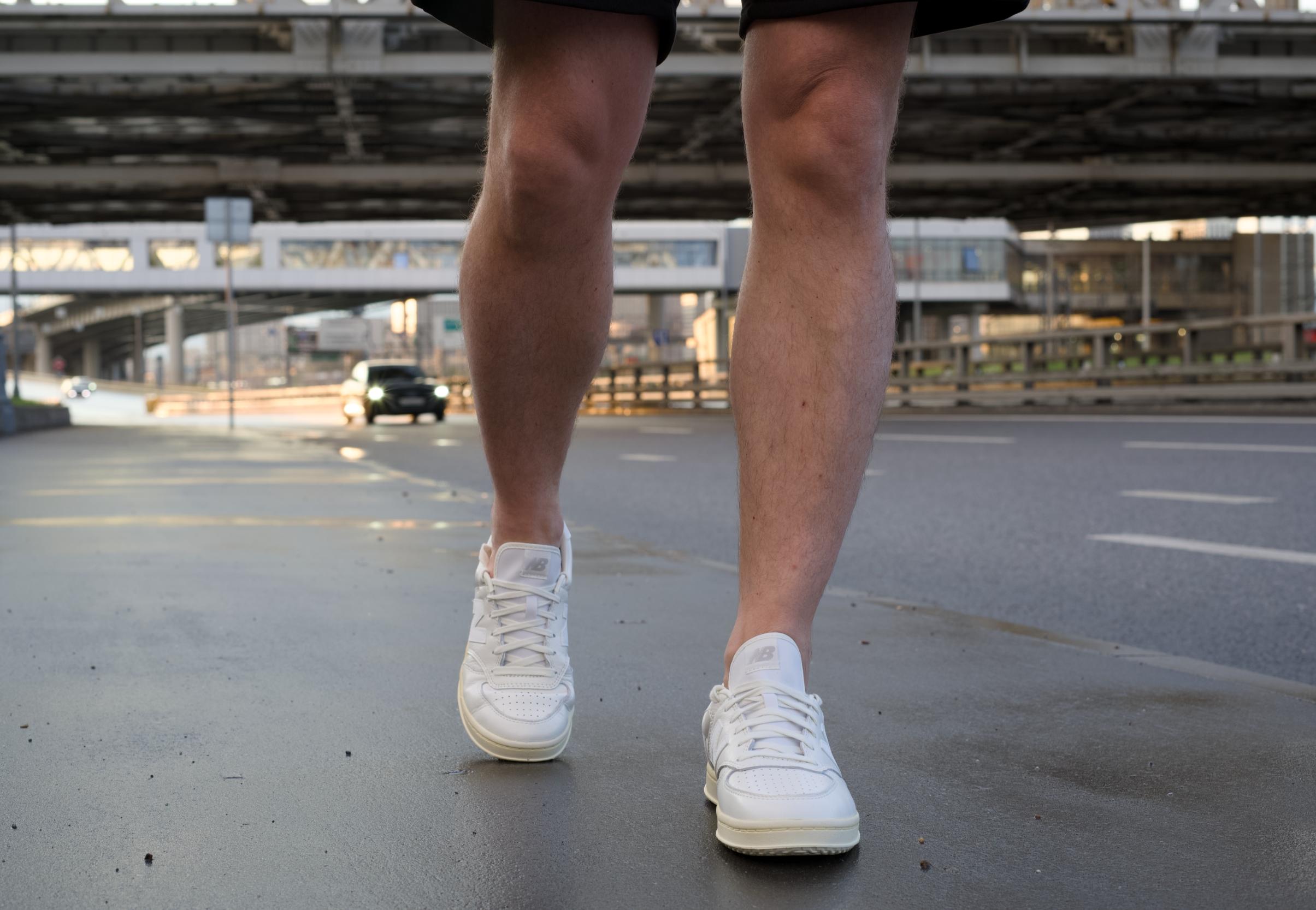 Белые мужские кеды New Balance CT500WL 30 Кеды CT500 посадка 11