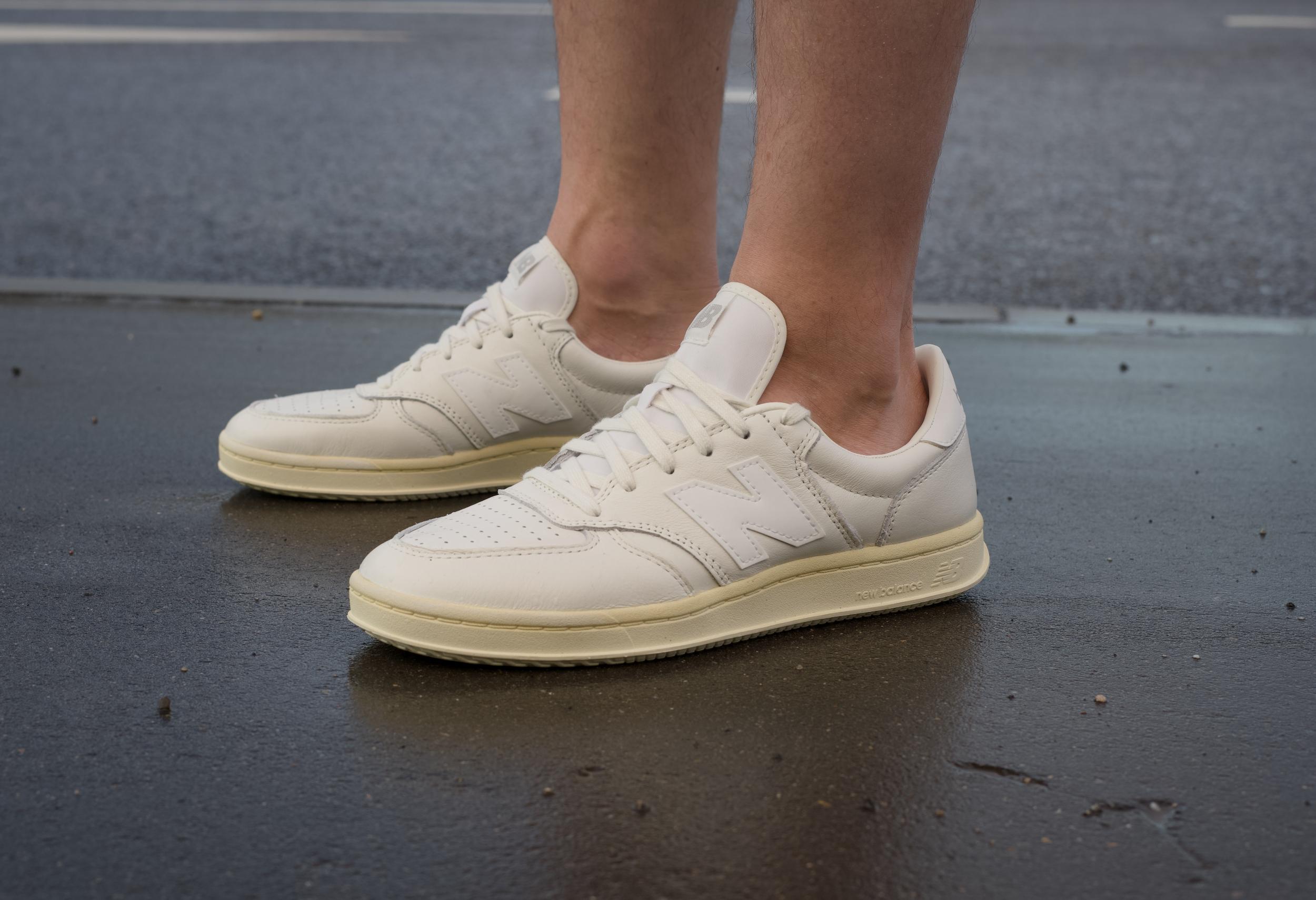 Белые мужские кеды New Balance CT500WL 25 Кеды CT500 посадка 6