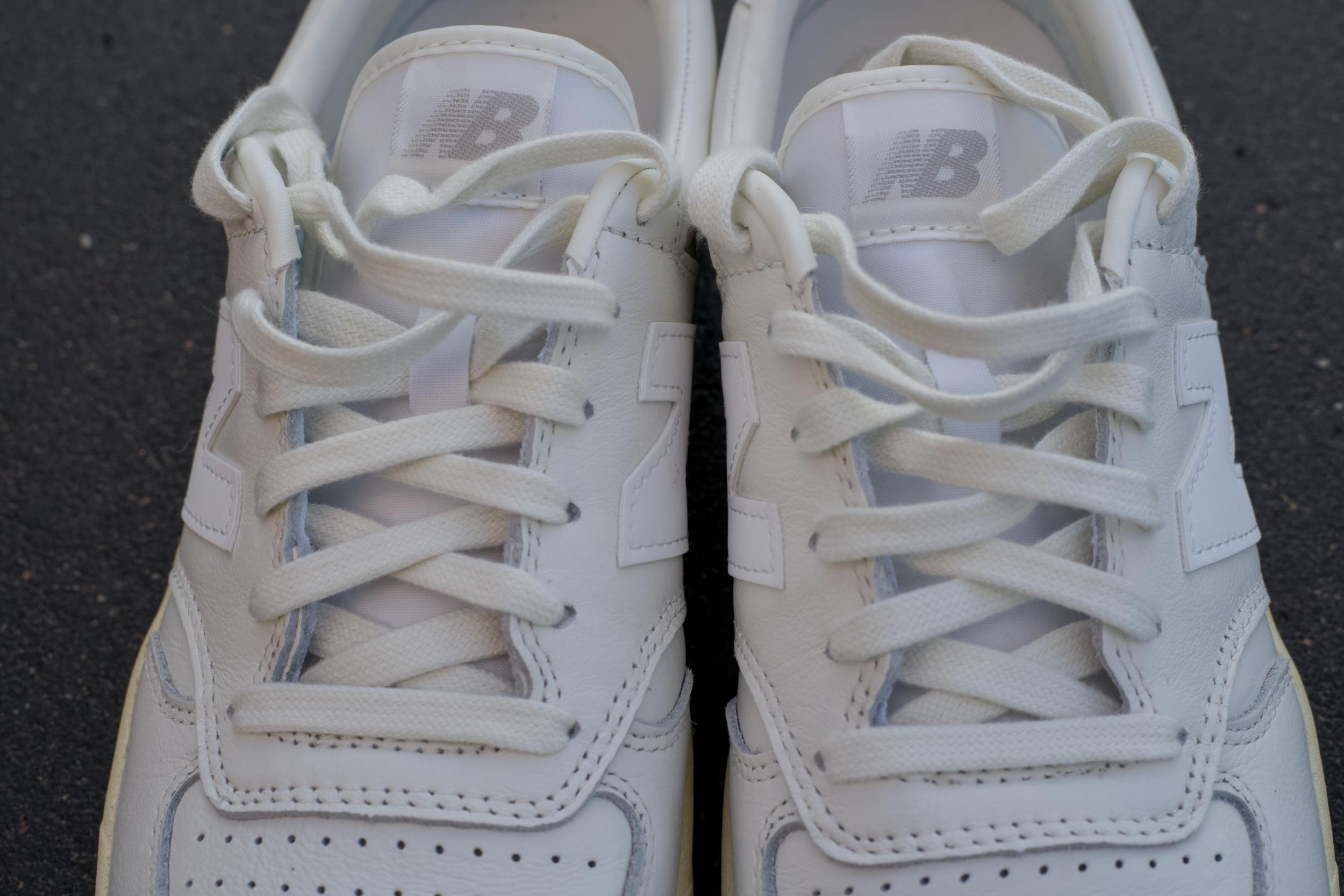Белые мужские кеды New Balance CT500WL 14 Кеды CT500 шнурки
