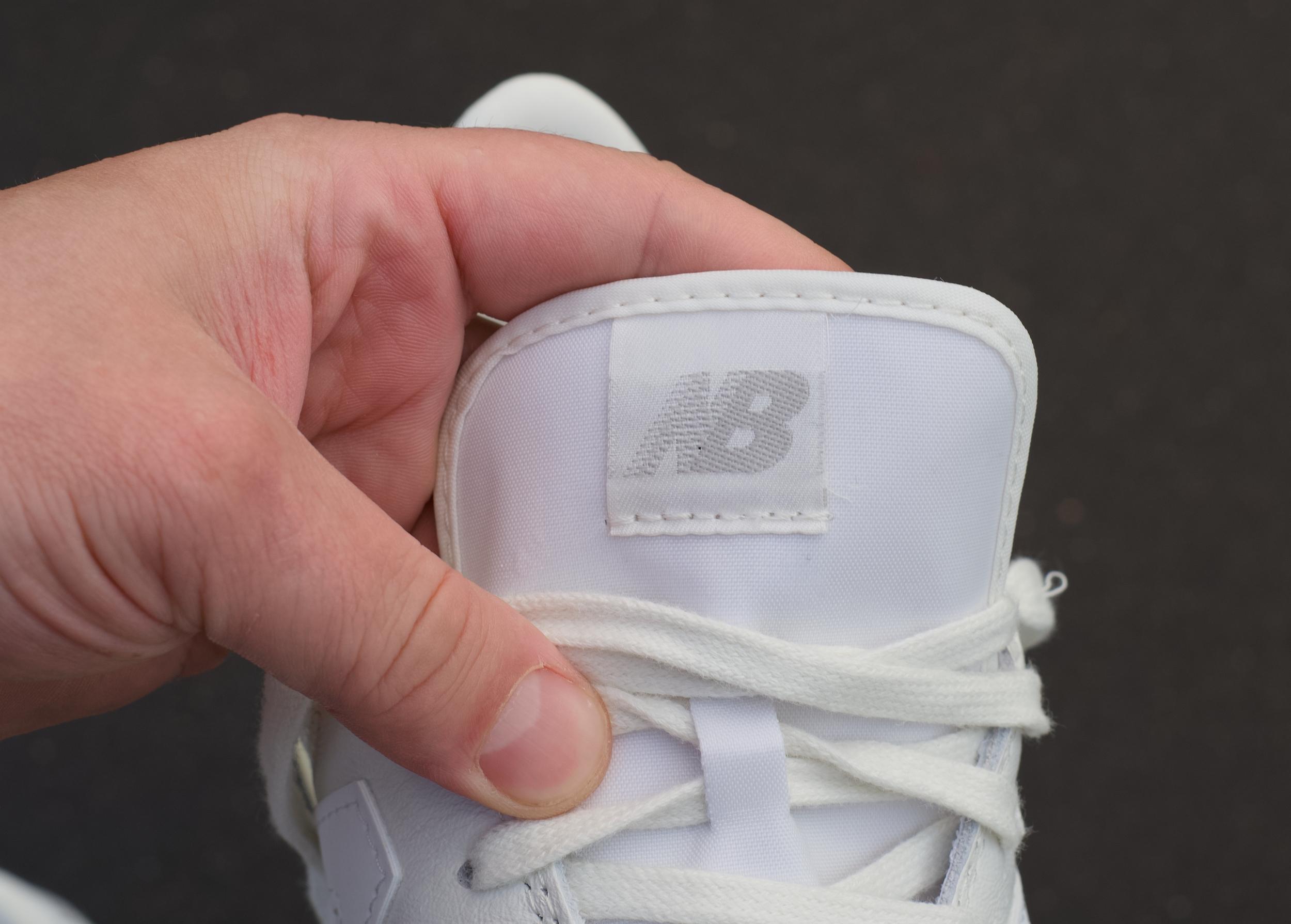 Белые мужские кеды New Balance CT500WL 12 Кеды CT500 язычок