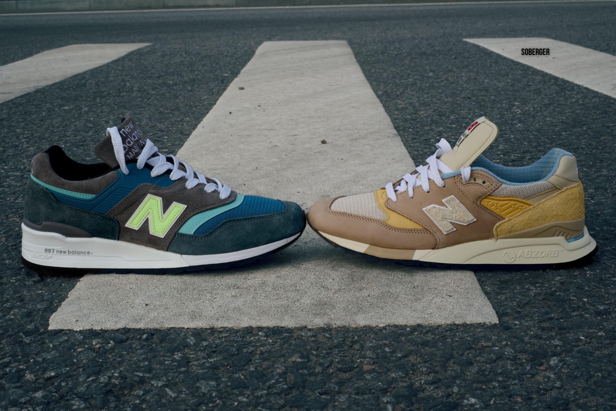 Эти две модели — вершина эволюции культовой линейки 990 от New Balance, сочетающей инновации, качество и стиль, который актуально смотрится даже сейчас — спустя десятки лет после своего дебюта. Несмотря на внешнее сходство и общую философию "made in USA", кроссовки имеют принципиальные различия в технологиях, истории и позиционировании.