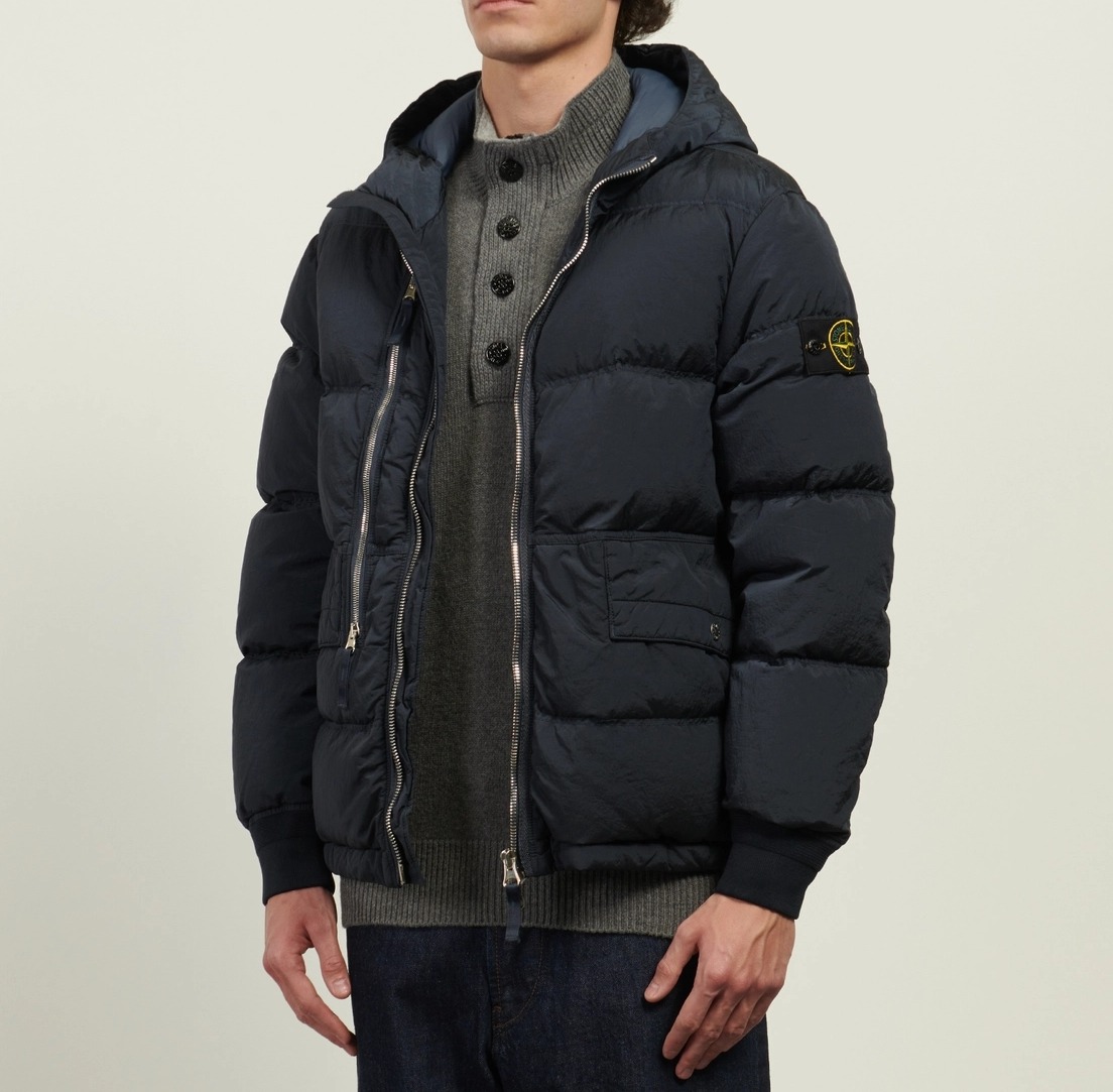 пуховик Nylon Metal In Econyl Hooded