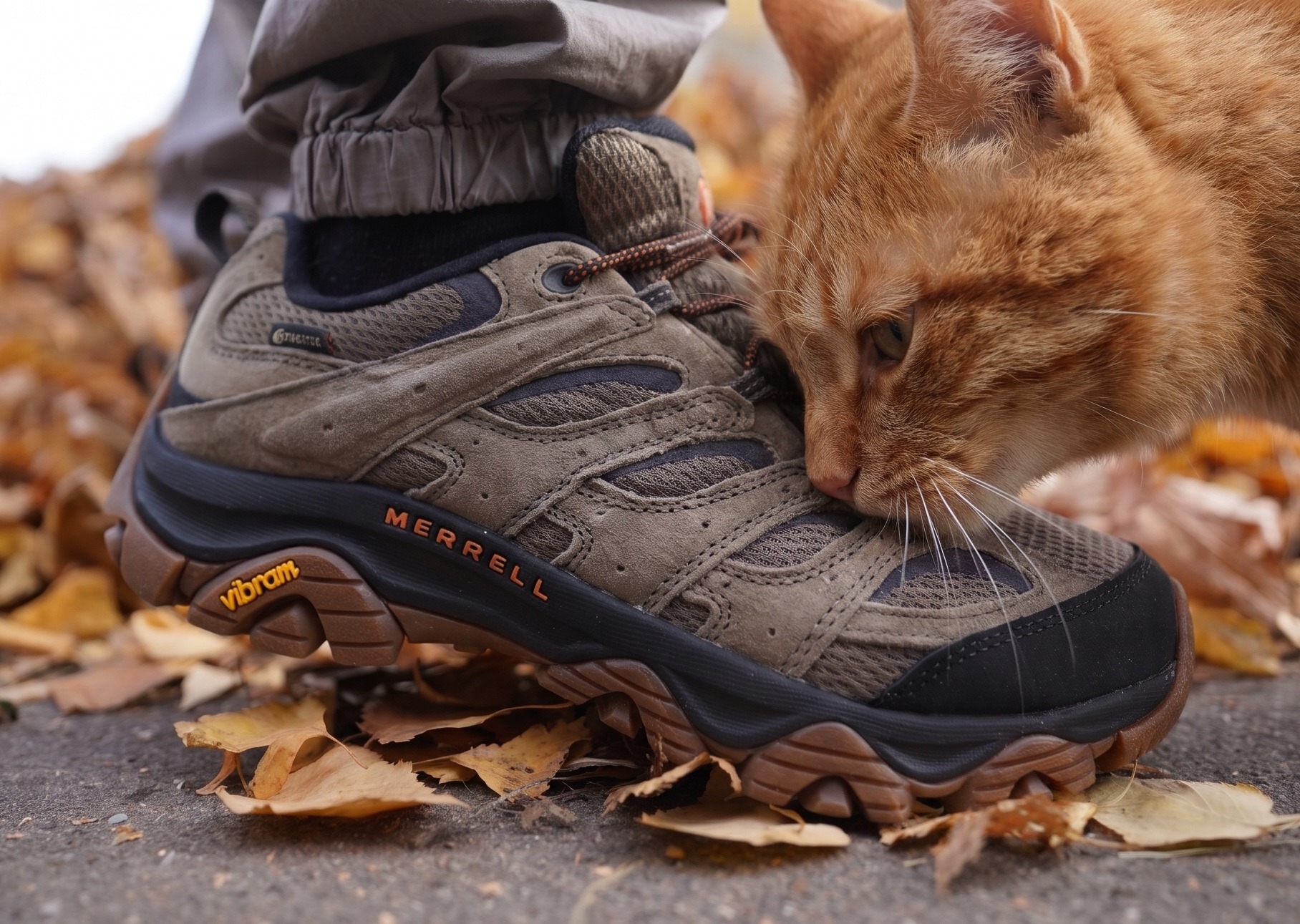 Короче, братва, сразу по-честному: дизайн у Merrell Moab 3 GTX - ну такое, для меня это не кайф-кайф. Хотя признаюсь, последнее время я к таким походным кроссам отношусь всё спокойнее - глаз привыкает. Но здесь вообще не про внешку. Здесь про качество и удобство, и вот тут Moab 3 GTX — это топчик линейки, без вариантов.